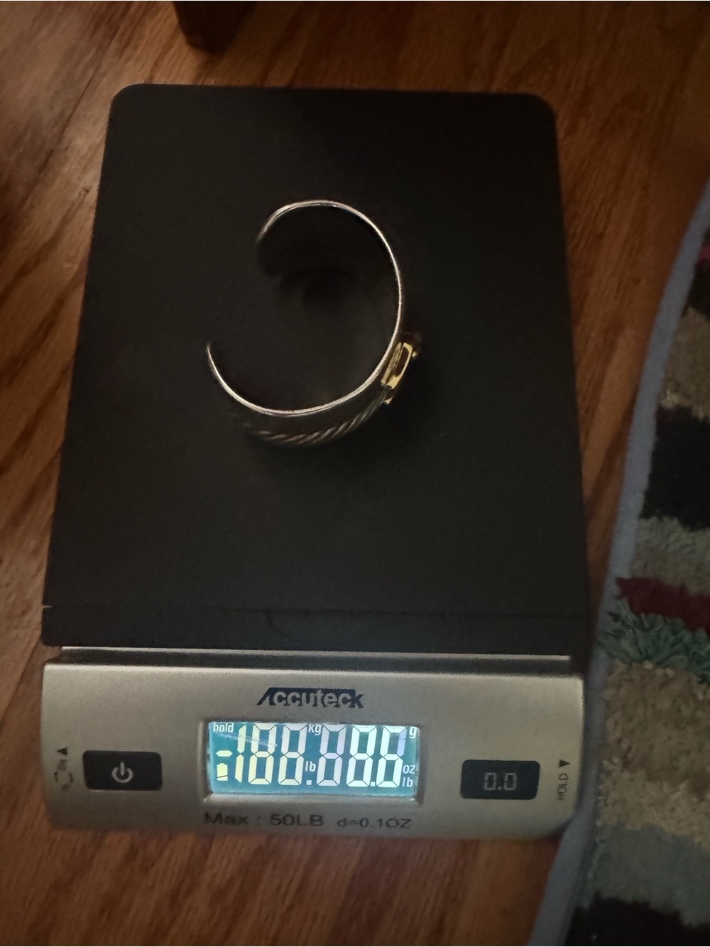 David Yurman wide cuff with 18k Buckle Rare 😳❤️ - Picture 6 of 17